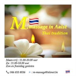 M massage In Aalst, openingstijden