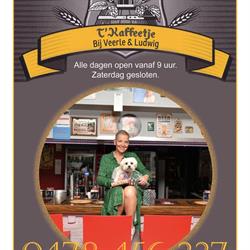 T'kaffeetje In Hofstade, openingstijden
