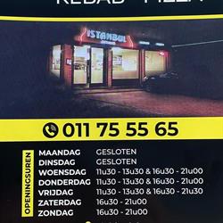 Eethuis Istanbul, Hasselt openingstijden