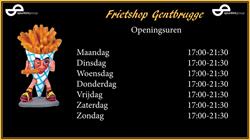 Frietshop Gentbrugge, openingstijden