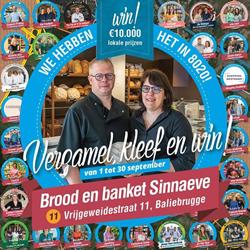 Brood en Banket Sinnaeve, Ruddervoorde openingstijden