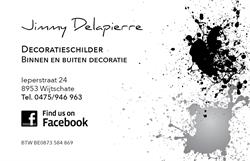 Decoratieschilder Jimmy Delapierre, Ieper openingstijden