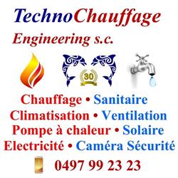 TechnoChauffage Engineering s.c., Seraing openingstijden