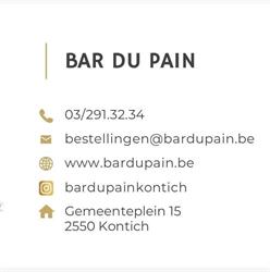 Bar Du Pain, Kontich openingstijden