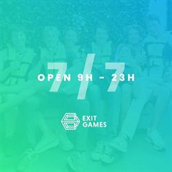 Exit Games Leuven - Escape Rooms, openingstijden