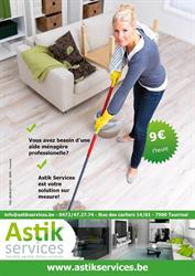 Astik Services Sprl, Doornik openingstijden