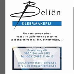 Belien Kleermakerij, Bocholt openingstijden