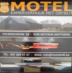 Motel E40, Wetteren openingstijden