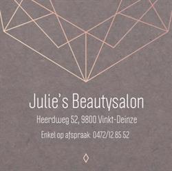 Julie's Beautysalon, Vinkt openingstijden