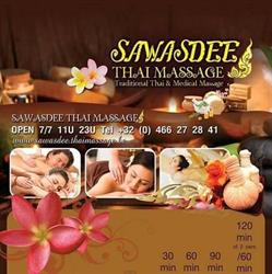 Sawasdee Traditional thai massage, Antwerpen openingstijden