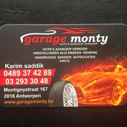 Garage Monty zuid, Antwerpen openingstijden