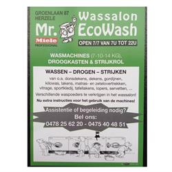 Wassalon Mr. Ecowash, Herzele openingstijden