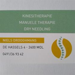 Kinepraktijk Niels Drooghmans, Mol openingstijden