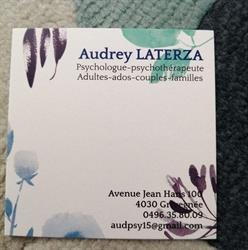 Psychologue Liège Grivegnée Audrey Laterza, openingstijden