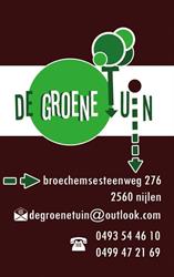 De Groene Tuin, Nijlen openingstijden