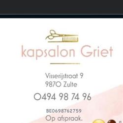 Kapsalon Griet, Zulte openingstijden