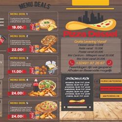 Pizza Dessel, openingstijden
