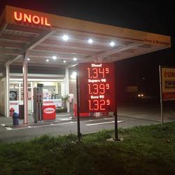 Unoil Shop&Brandstof, Ham openingstijden