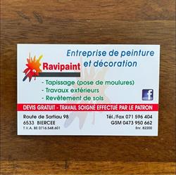 Ravipaint, Biercée openingstijden
