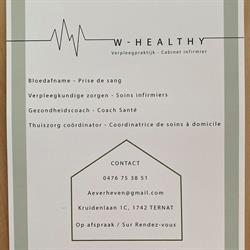 Verpleegpraktijk/Cabinet Infirmier W-Healthy, Ternat openingstijden