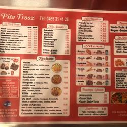 Snack Pita Trooz, openingstijden