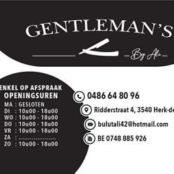 Gentlemans by Ali kapsalon, Herk-de-Stad openingstijden