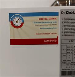 Chauffage et Sanitaire de Moreau de Gerbehaye Kevin, Beauraing openingstijden