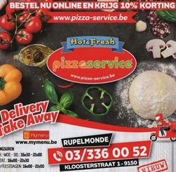 Pizza Service, Rupelmonde openingstijden