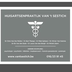 Huisartsenpraktijk Van 't Sestich, Leuven openingstijden