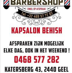 Barbier Behish, Geel openingstijden