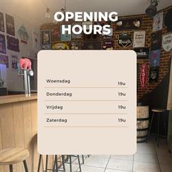 Klein Caen Hechtel -Eksel, Hechtel-Eksel openingstijden