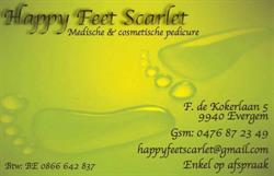 Hapyy Feet Scarlet, Evergem openingstijden