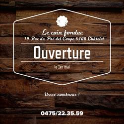 Le coin fondue, Châtelet openingstijden