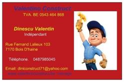 Valentino Construct, Manage openingstijden