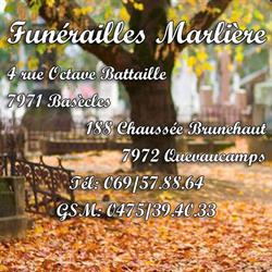 Funérailles Marlière, Quevaucamps openingstijden