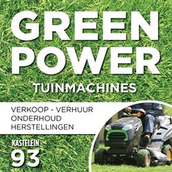 Greenpower tuinmachines, Turnhout openingstijden