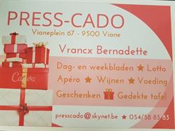 Press-Cado Vrancx, Geraardsbergen openingstijden