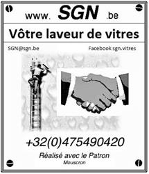 Lavage de vitres SGN, Moeskroen openingstijden