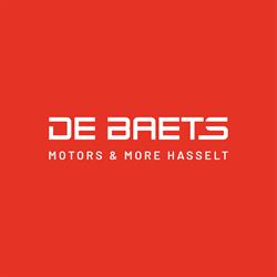 De Baets Motors & More, Hasselt openingstijden