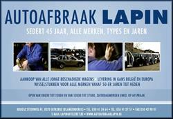 Autoafbraak Lapin, Blankenberge openingstijden