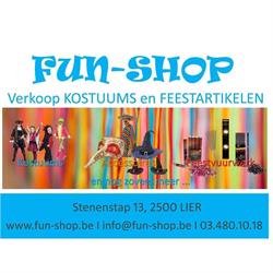 Fun-Shop.be, Lier openingstijden