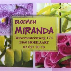 Bloemen Miranda, Hoeilaart openingstijden