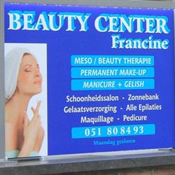 Beautycenter Francine, Ingelmunster openingstijden