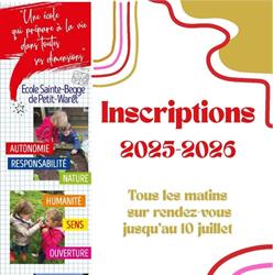 Ecole fondamentale Sainte Begge 5 Petit-Warêt, Landenne openingstijden