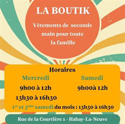 La Boutik, Habay-la-Neuve openingstijden