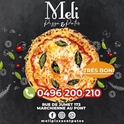 Meli pizzas grill, Charleroi openingstijden