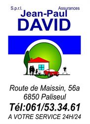 SPRL Assurances DAVID Jean-Paul, Paliseul openingstijden