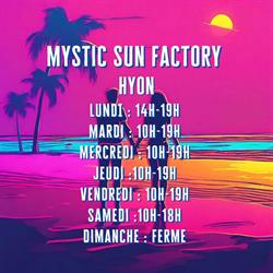 Mystic Sun Factory - Aquasun Hyon, Bergen openingstijden