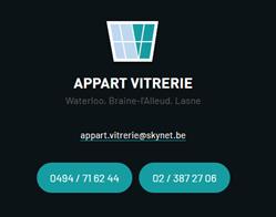 Vitrerie Appart, Genepiën openingstijden