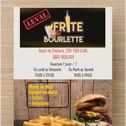 Frite et Bourlette Leval, Binche openingstijden